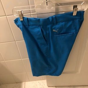 Boys Puma golf shorts